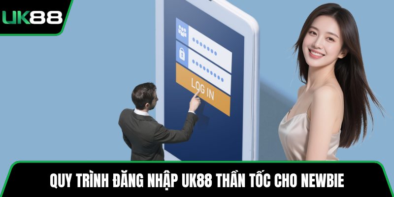 Quy trình đăng nhập UK88 thần tốc cho newbie